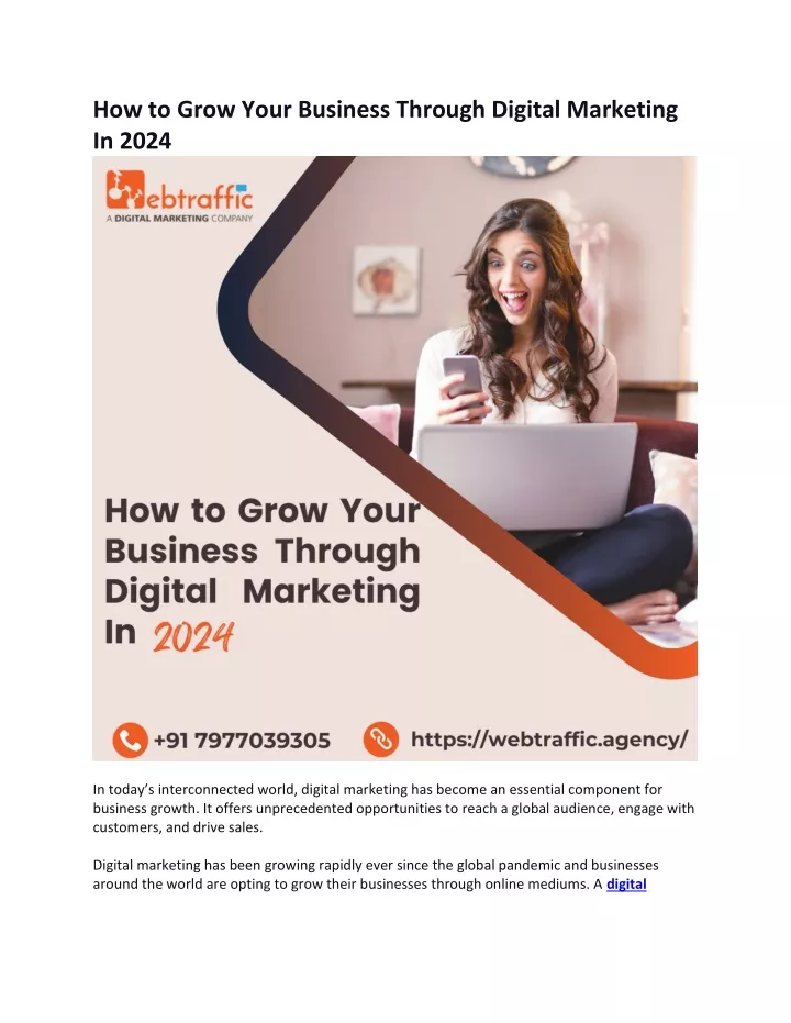 how to grow your business through digital