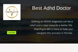 Best Adhd Doctor