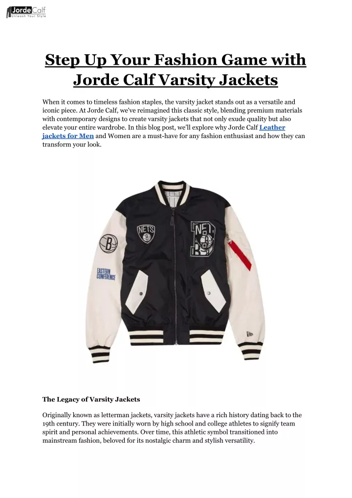 step up your fashion game with jorde calf varsity