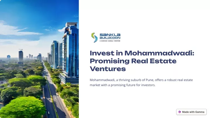 invest in mohammadwadi promising real estate