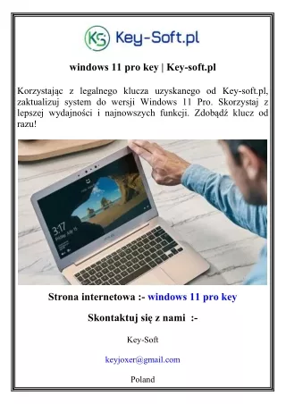 windows 11 pro key key soft pl