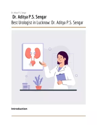 Best Urologist in Lucknow, Uttar Pradesh: