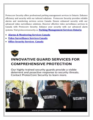Aviation Security Services Canada