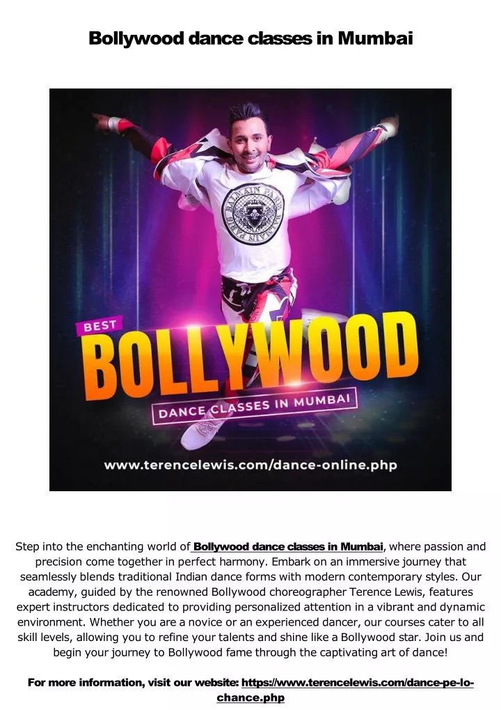 bollywood dance classes in mumbai