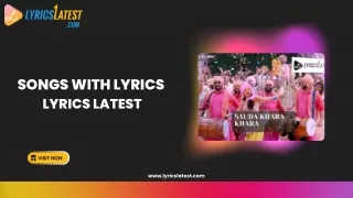 Lyrics Latest