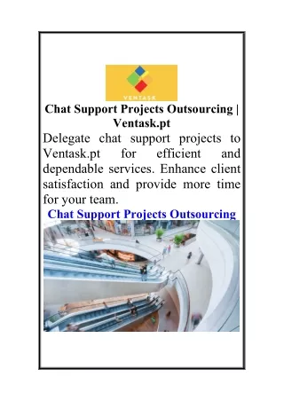 Chat Support Projects Outsourcing  Ventask.pt