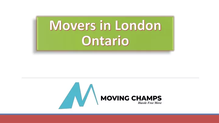 movers in london ontario