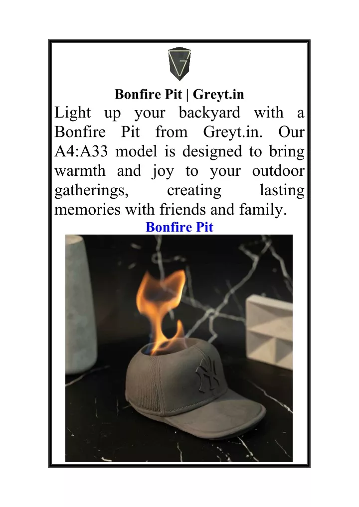 bonfire pit greyt in light up your backyard with