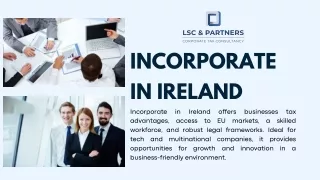 Incorporate In Ireland