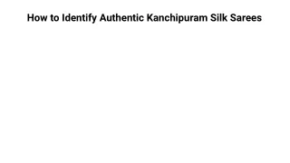 How to Identify Authentic Kanchipuram Silk Sarees