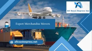 expert merchandise movers