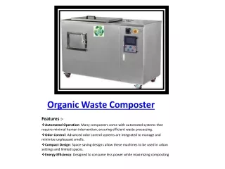 Organic Waste Composter