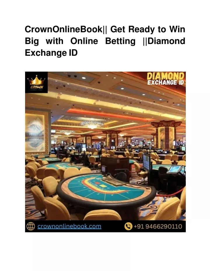 crownonlinebook get ready to win big with online