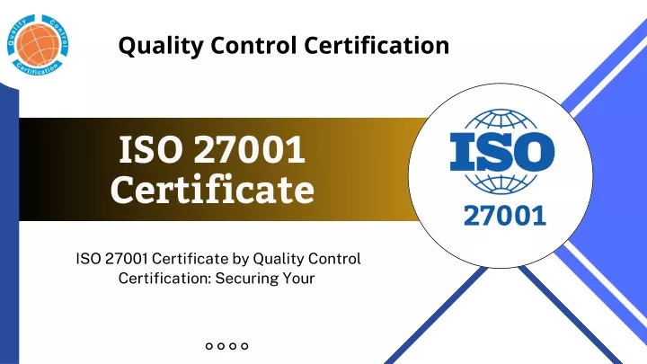 quality control certification