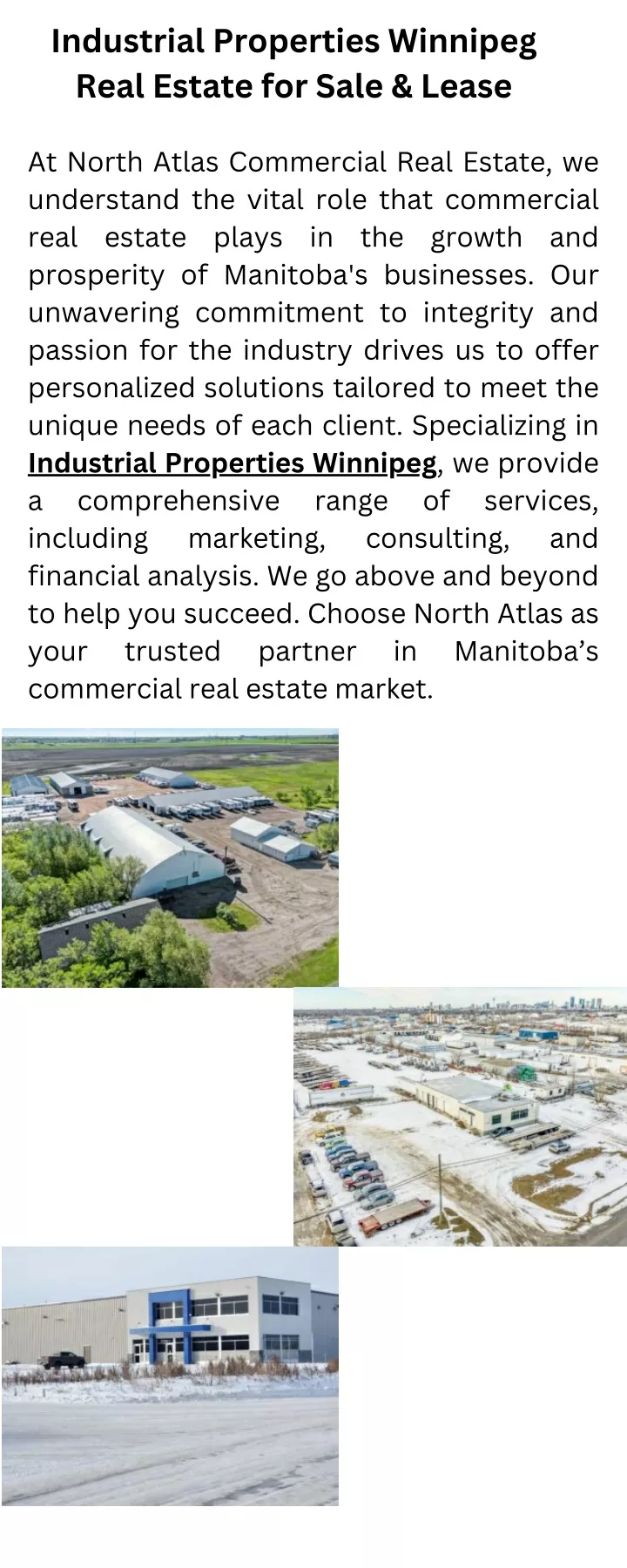 PPT - Industrial Properties Winnipeg Real Estate for Sale & Lease ...