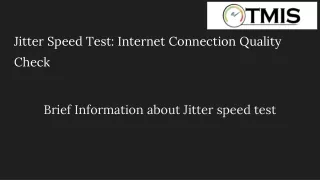 Jitter Speed Test_ Internet Connection Quality Check