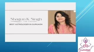 Best Astrologer In Gurgaon  Shagun K Singh
