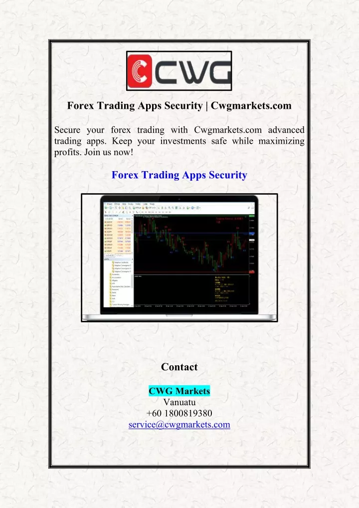 forex trading apps security cwgmarkets com