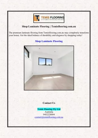 Shop Laminate Flooring | Temisflooring.com.au