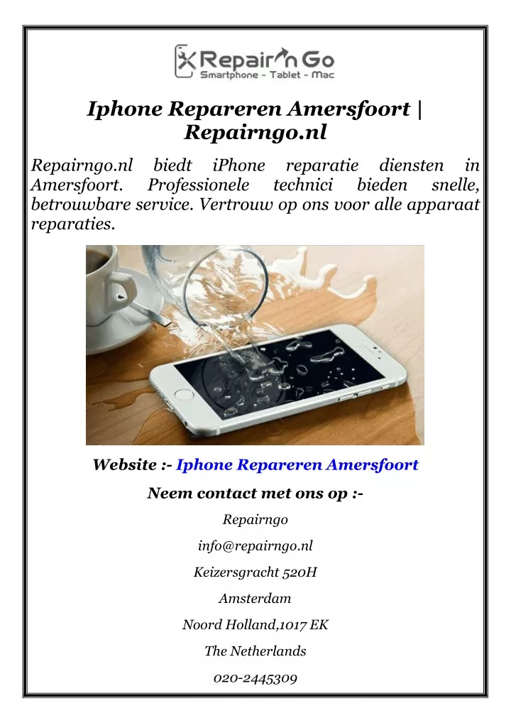 iphone repareren amersfoort repairngo nl