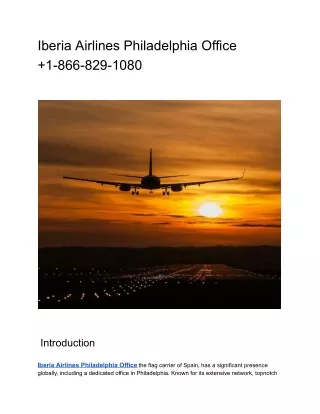 Iberia Airlines Philadelphia Office (2)