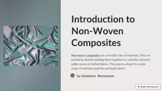 Introduction-to-Non-Woven-Composites