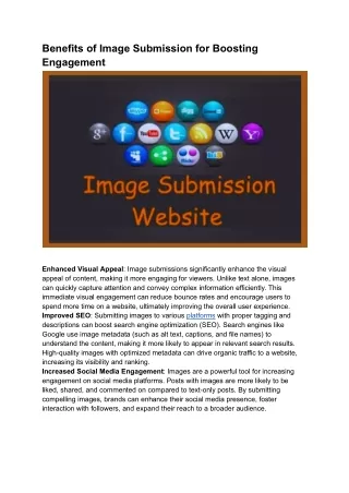 Benefits of Image Submission for Boosting Engagement