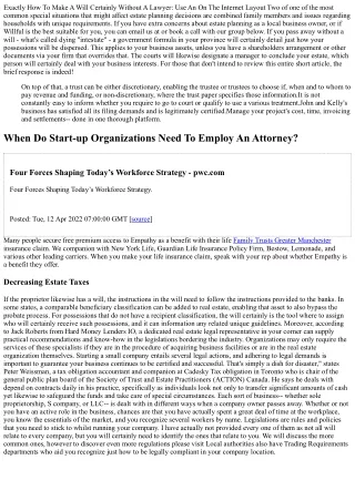 Developing A Will As An Entrepreneur In Canada
