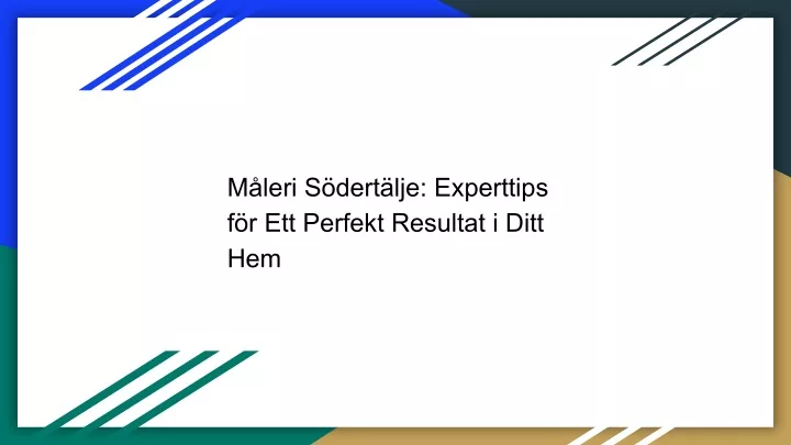 m leri s dert lje experttips f r ett perfekt