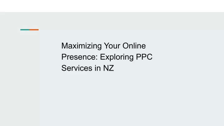 maximizing your online presence exploring