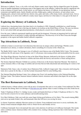 Lubbock's Country Music Legacy: From Roots to Stardom