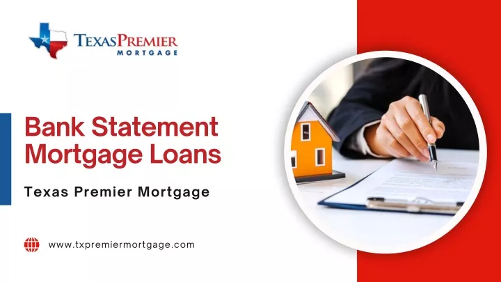 bank statement mortgage loans