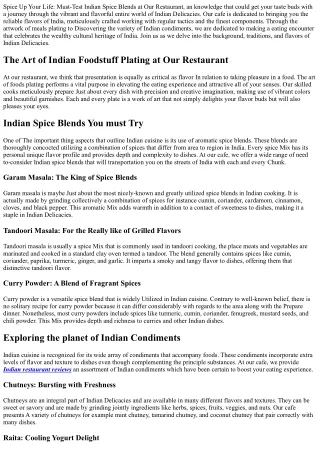 spice up your life must test indian spice blends