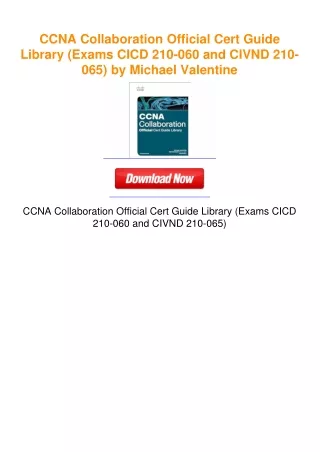 CCNA Collaboration Official Cert Guide Library (Exams CICD 210-060 and