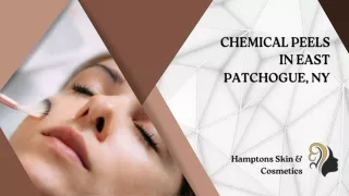 Chemical Peels in East Patchogue, NY