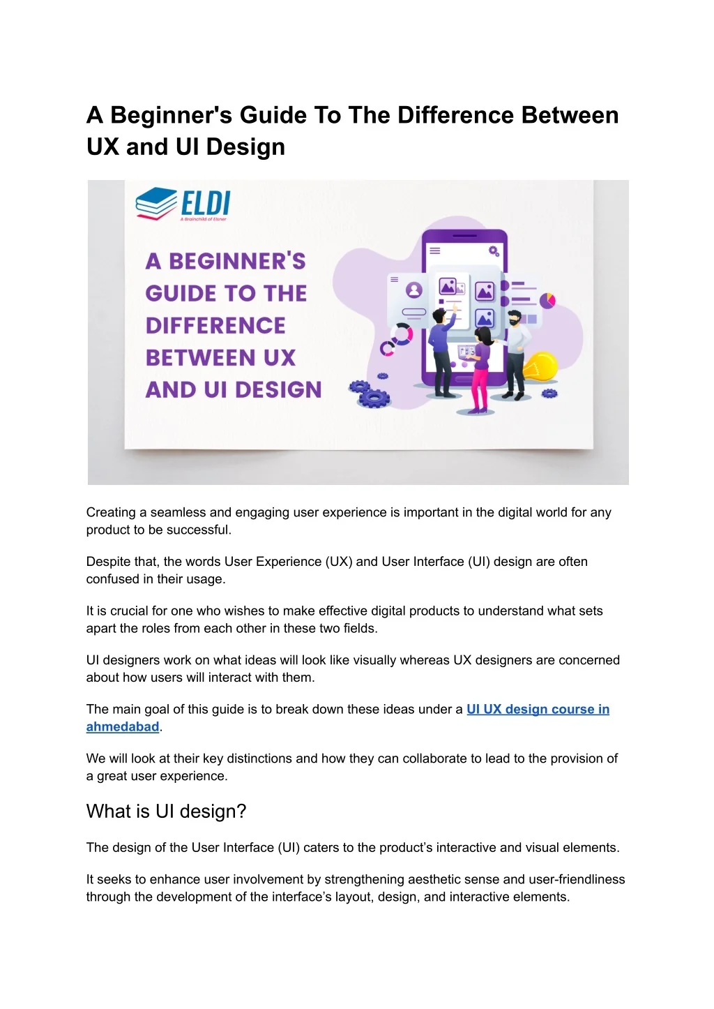 PPT - A Beginner's Guide To The Difference Between UX and UI Design ...