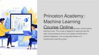 princeton academy machine learning course online