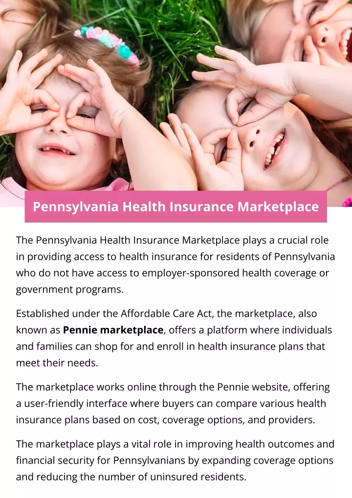 pennsylvania health insurance marketplace