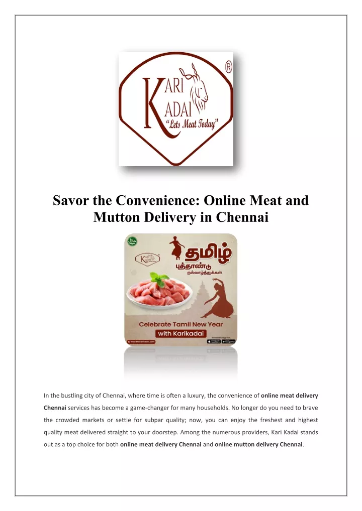 savor the convenience online meat and mutton