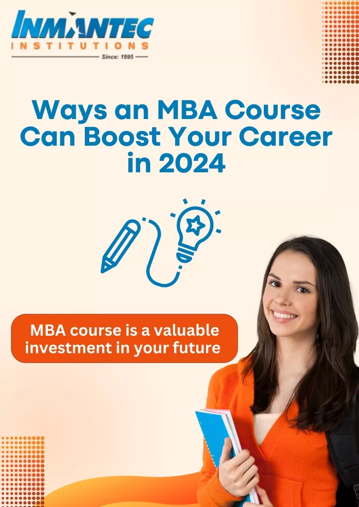 ways an mba course can boost your career in 2024