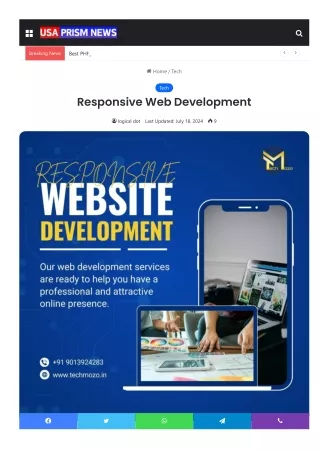 website design and development
