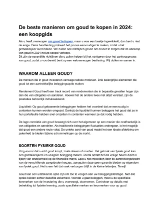 De beste manieren om goud te kopen in 2023_ een koopgids