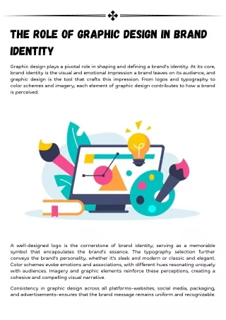 The Role of Graphic Design in Brand Identity
