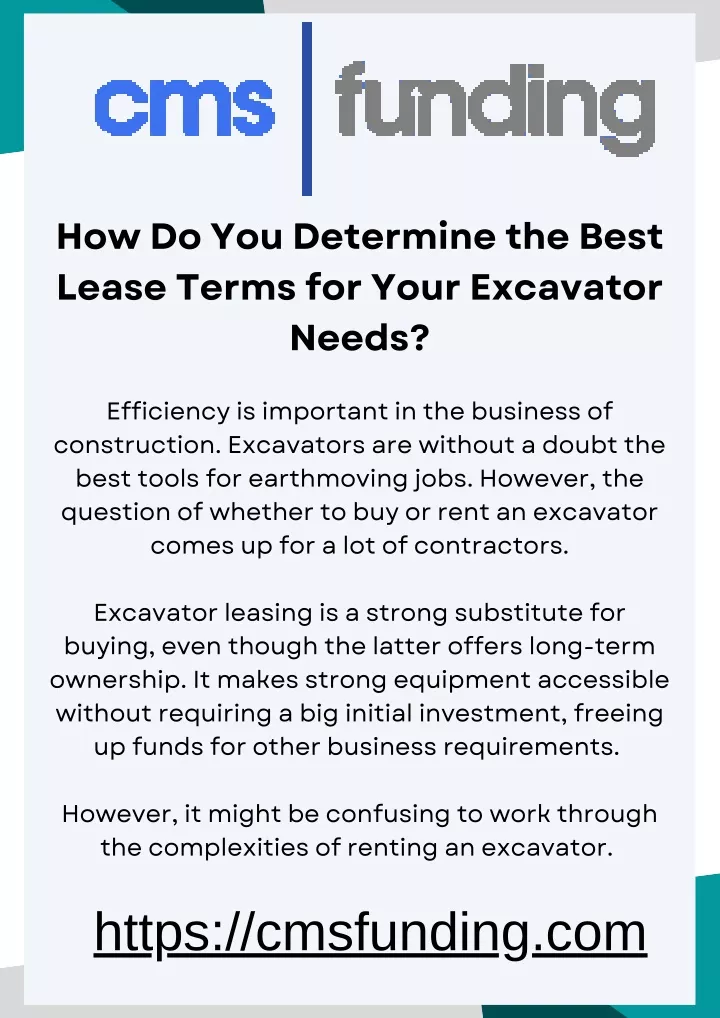 how do you determine the best lease terms