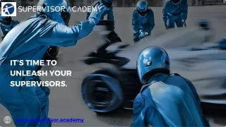supervisor academy