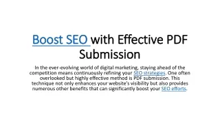 boost seo boost seo with effective pdf with