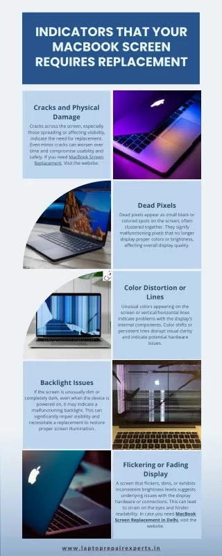 Signs Your MacBook Screen Needs Replacement