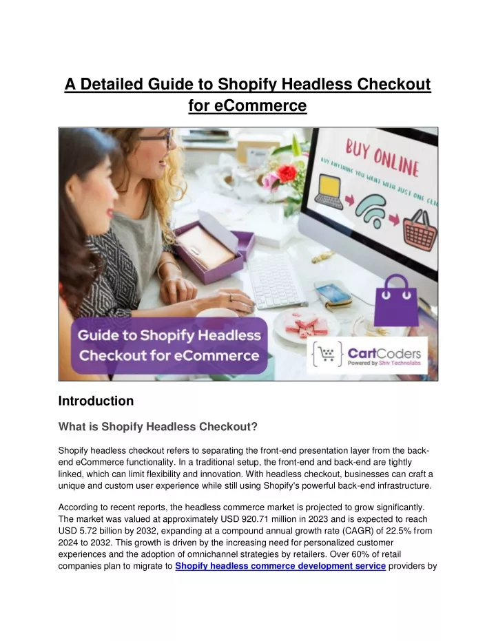 a detailed guide to shopify headless checkout