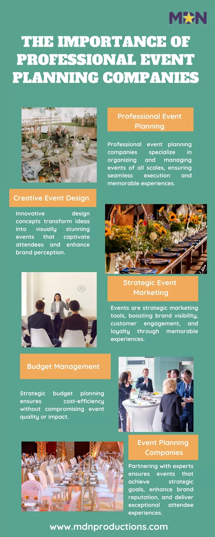 the importance of professional event planning