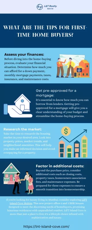 What are the tips for first-time home buyers